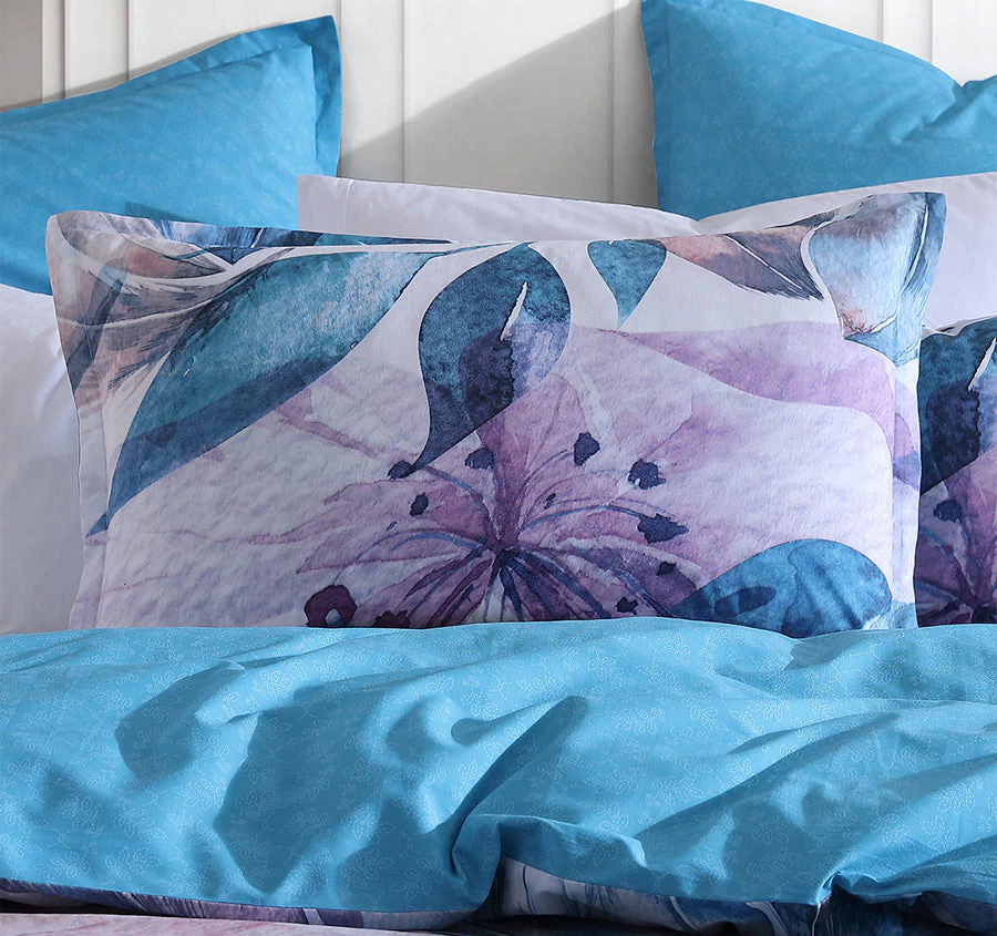 Teagan Quilt Cover Set Range Lilac - Image 5