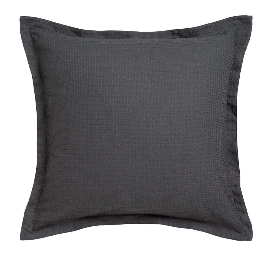 Ascot European Pillowcase Granite