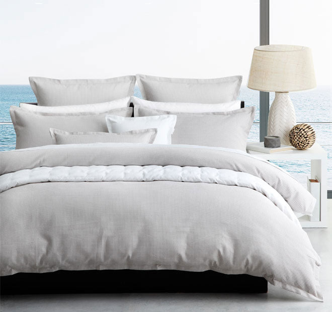 Ascot Quilt Cover Set Range Pewter - Image 7