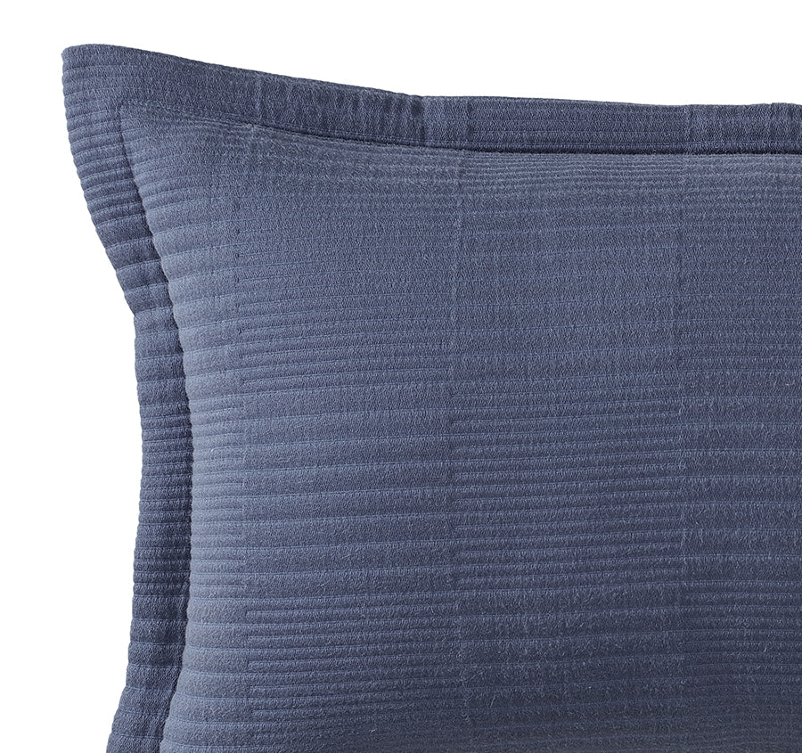 Caspian 30x50cm Filled Cushion Indigo - Image 2