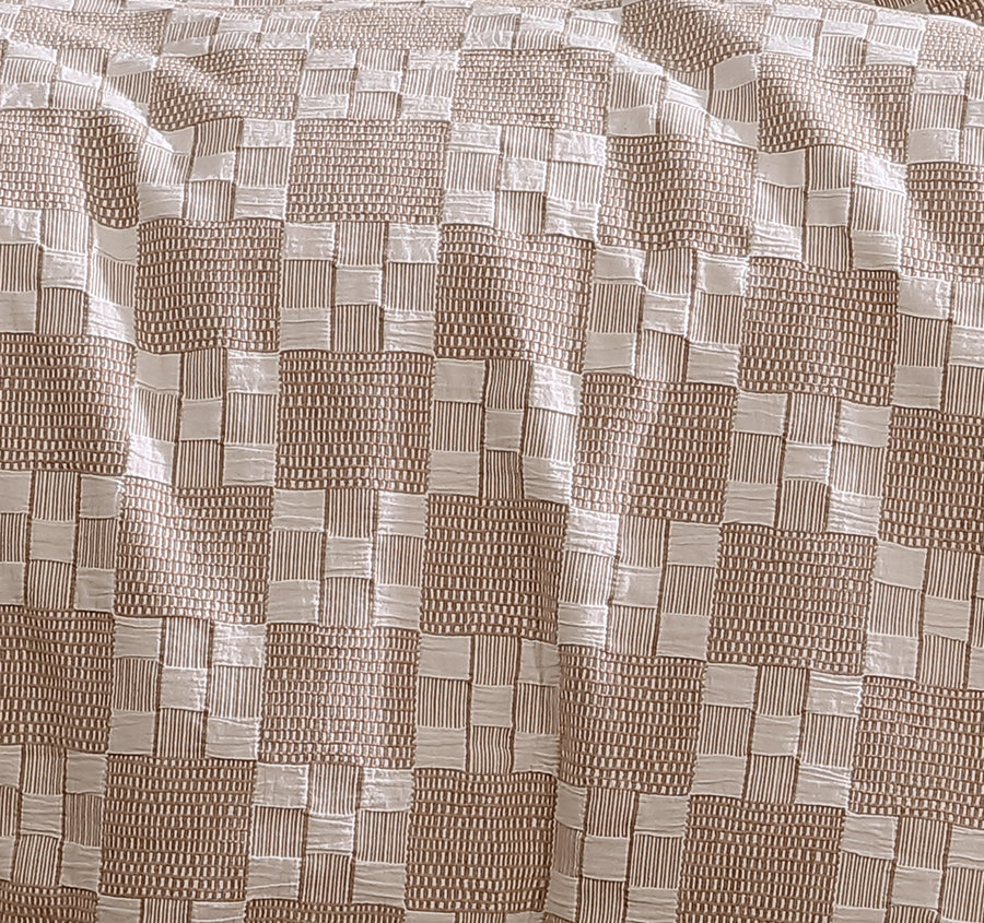 Indi Quilt Cover Set Range Stone - Image 2