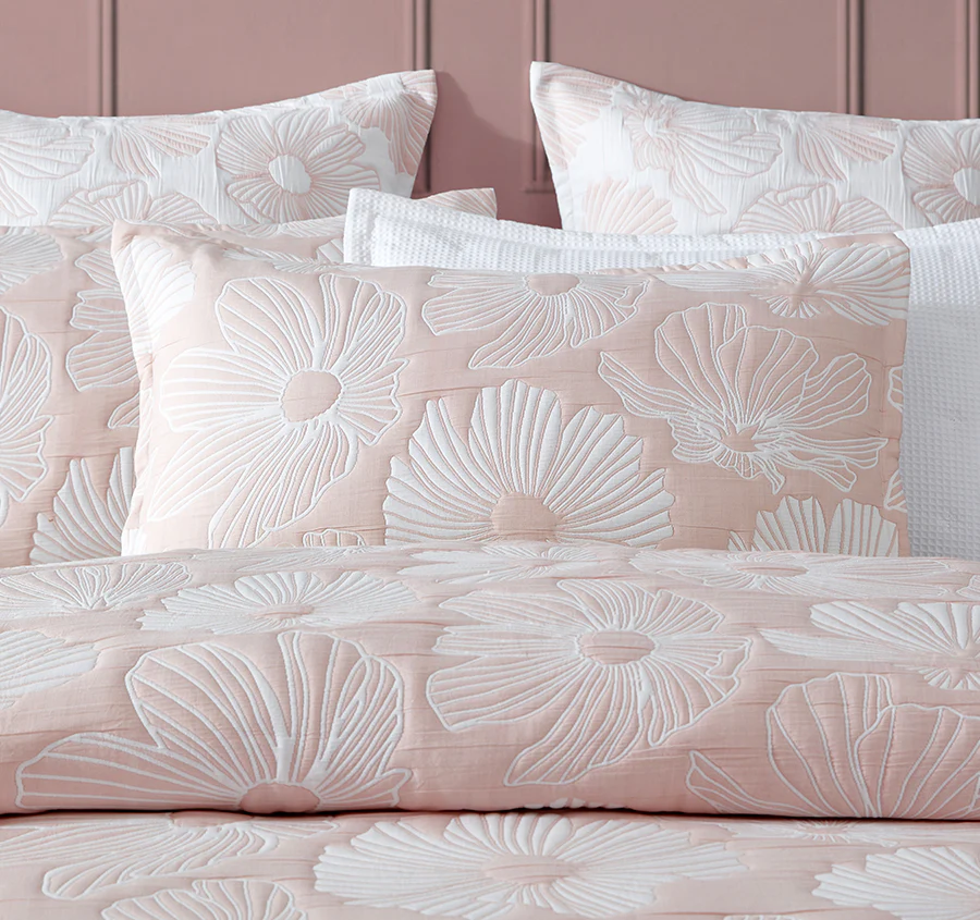 Poppi Quilt Cover Set Range Rose - Image 4