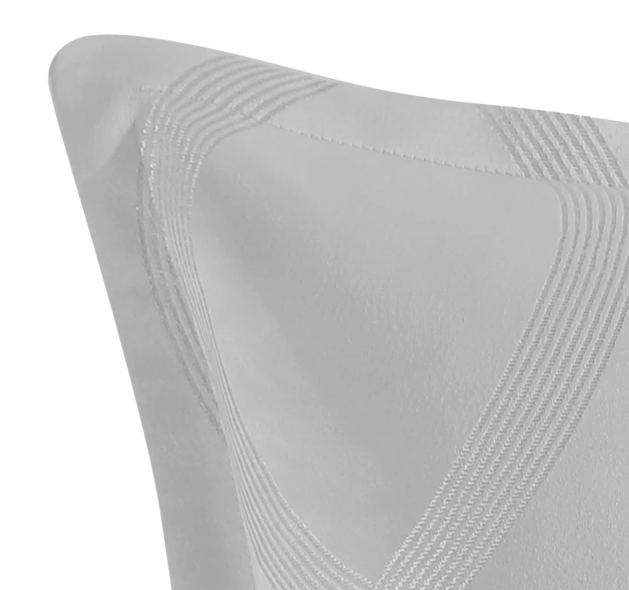 Seville European Pillowcase Silver - Image 2