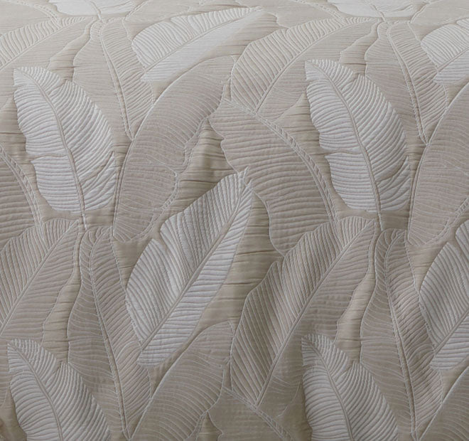 Tahiti Quilt Cover Set Range Tan - Image 4
