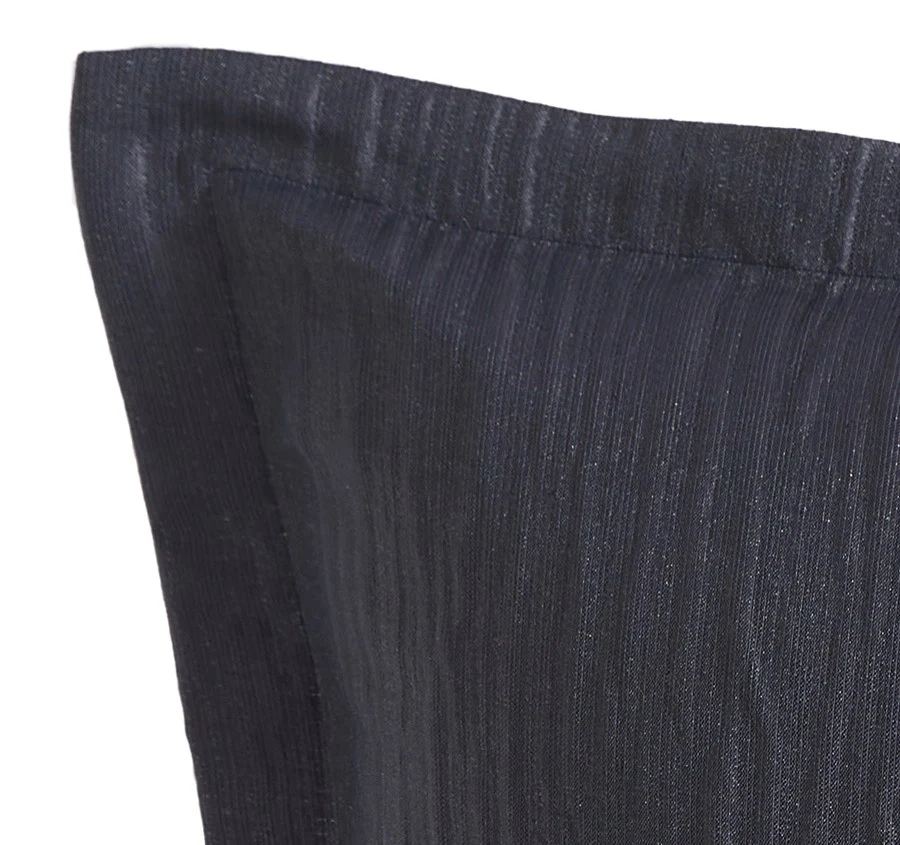Villa European Pillowcase Black - Image 2