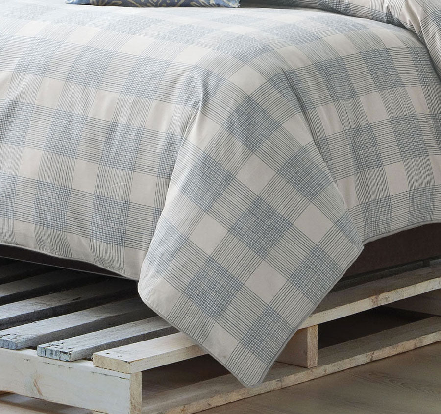 Marais Quilt Cover Set Range Blue - Image 3