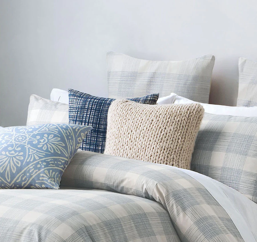 Marais Quilt Cover Set Range Blue - Image 4