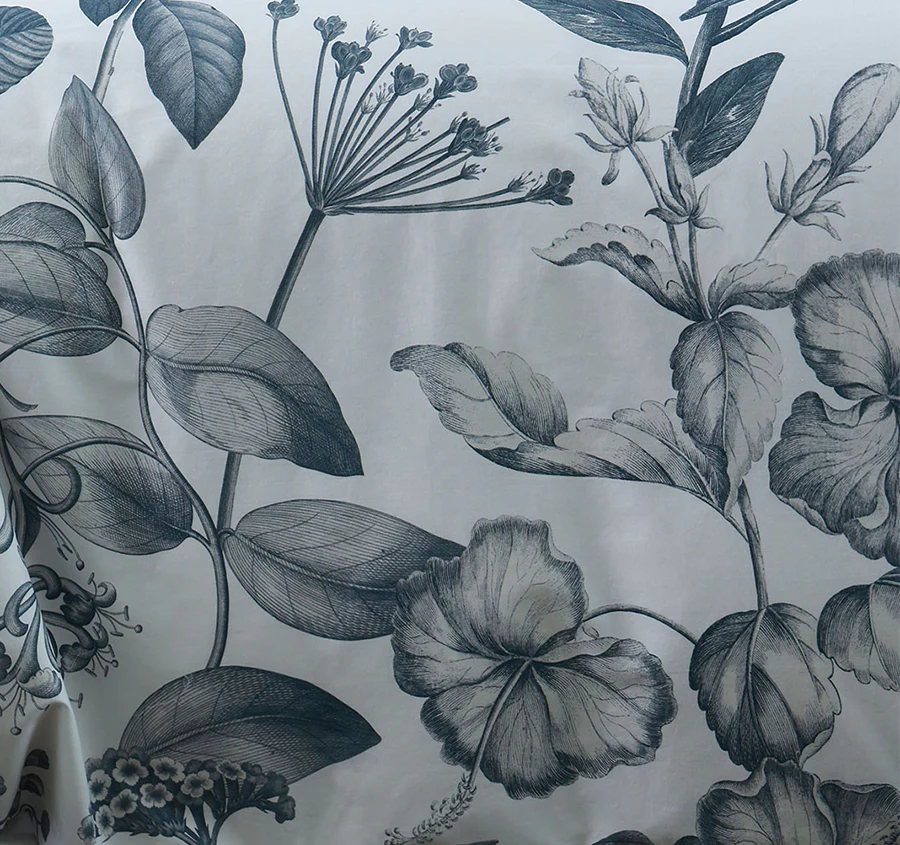 Pure Botanical Quilt Cover Set Range Bluestone - Image 2