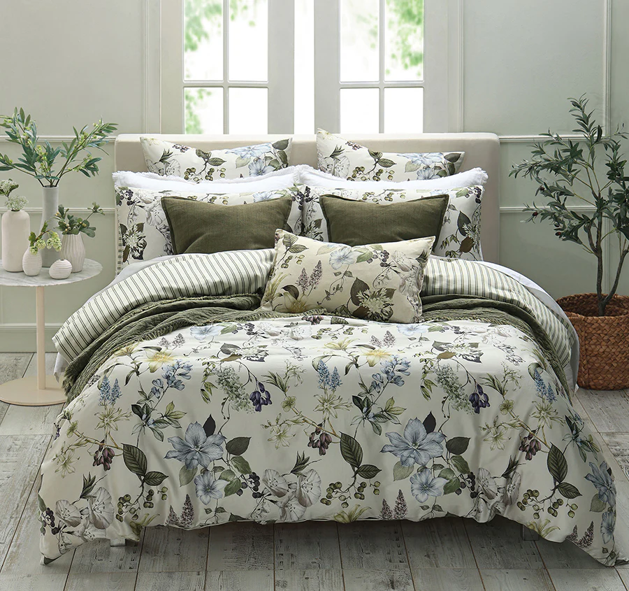 Sanctuary Quilt Cover Set Range Natural