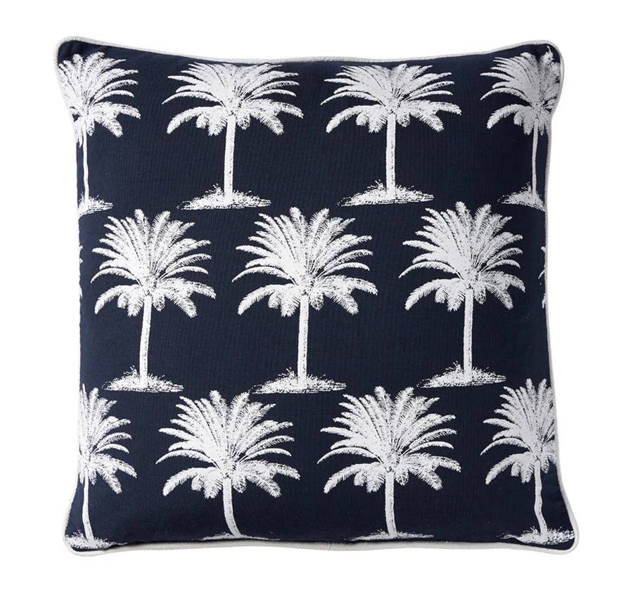 Blue Hawaii 50x50cm Filled Cushion Navy
