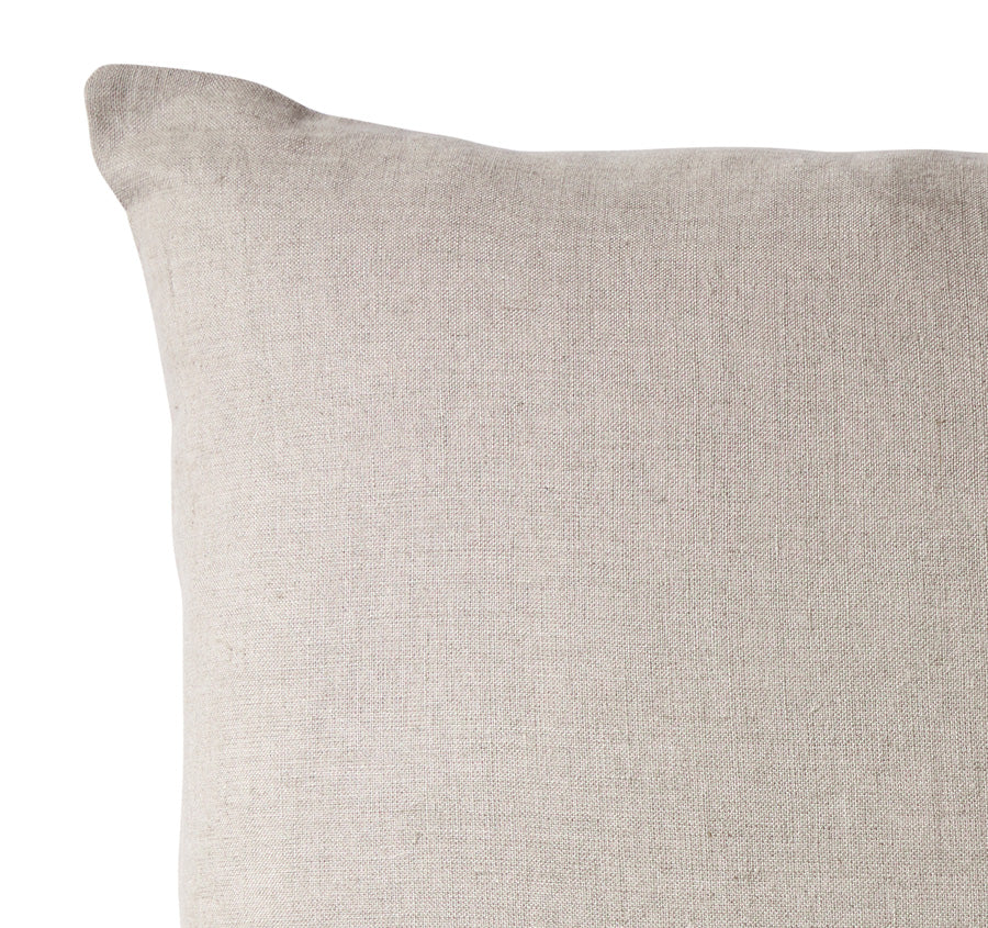 Linen Squares 60x60cm Filled Cushion Sand - Image 2