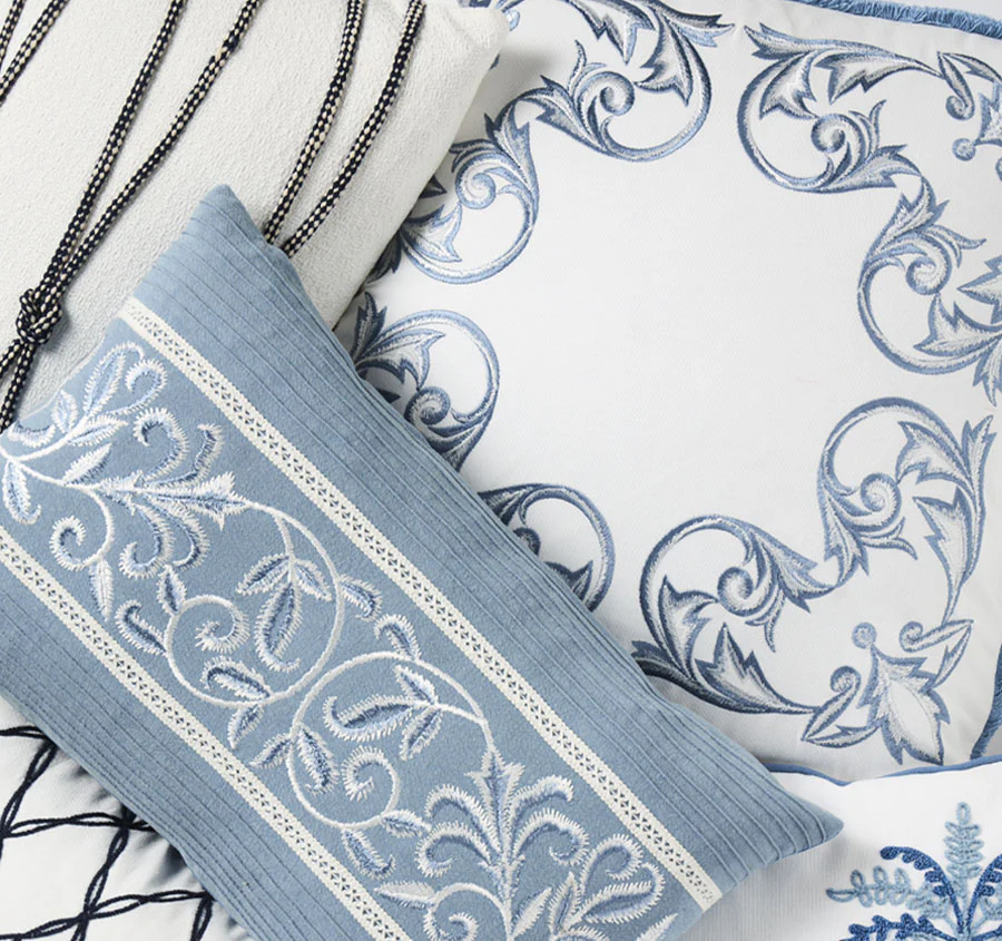 Palmy Blue Isle 50x50cm Filled Cushion - Image 3