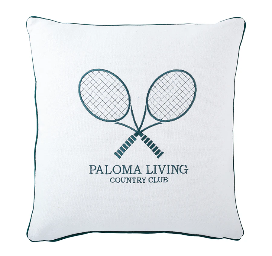 Paloma Tennis Club 50x50cm Filled Cushion