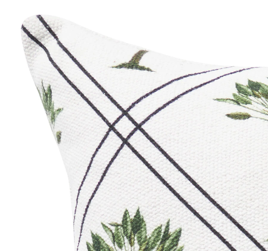 Raffles Palms 50x50cm Filled Cushion Green - Image 2