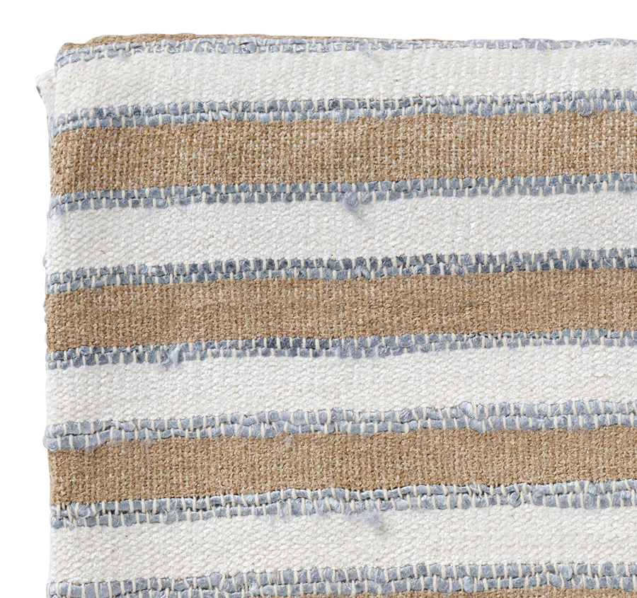 Sorrento 130x170cm Throw Rug Sky Blue - Image 2