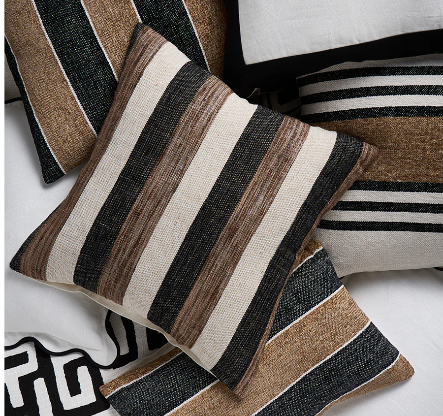 Tulum Cabana Stripe 50x50cm Filled Cushion - Image 3