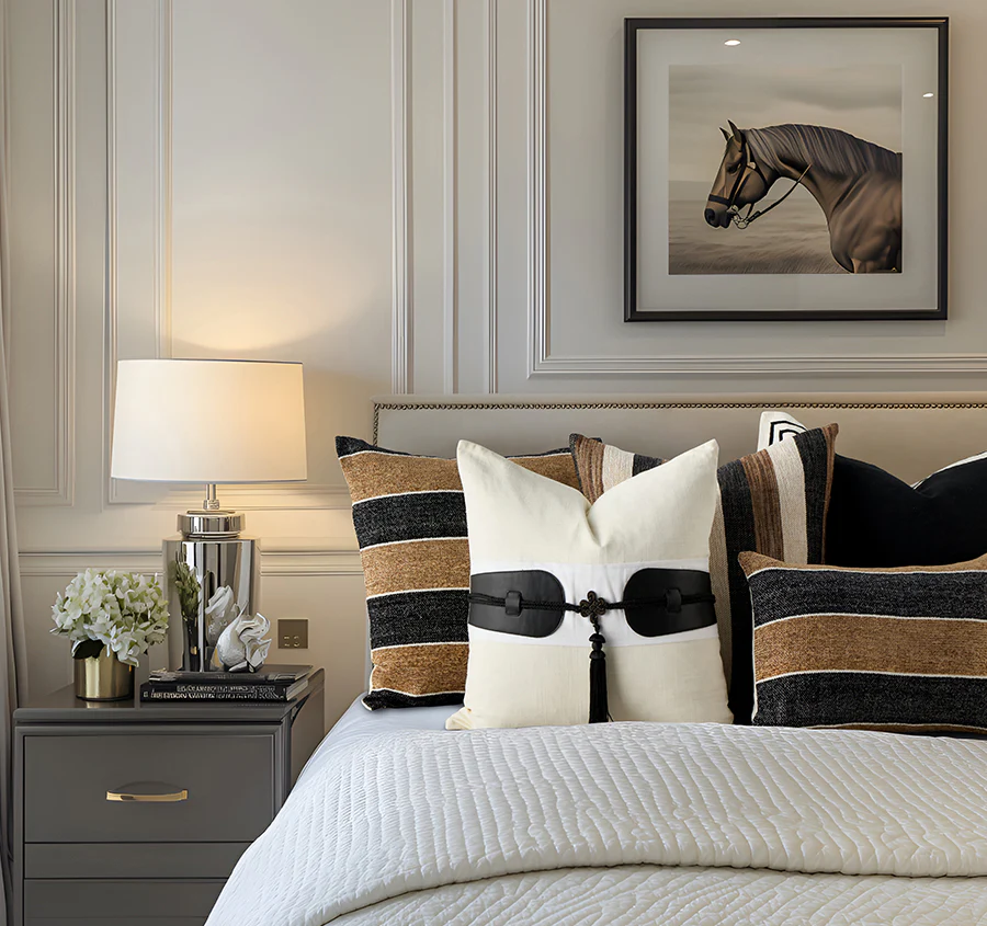 Tulum Cabana Stripe 50x50cm Filled Cushion - Image 4