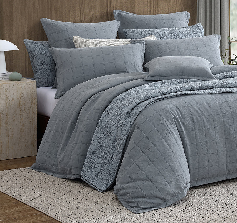 Artemis 45x45cm Filled Cushion Denim - Image 3