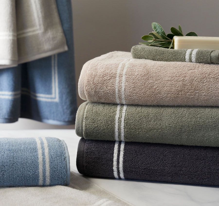 Astoria 650GSM Cotton Bath Towel Range Charcoal - Image 4