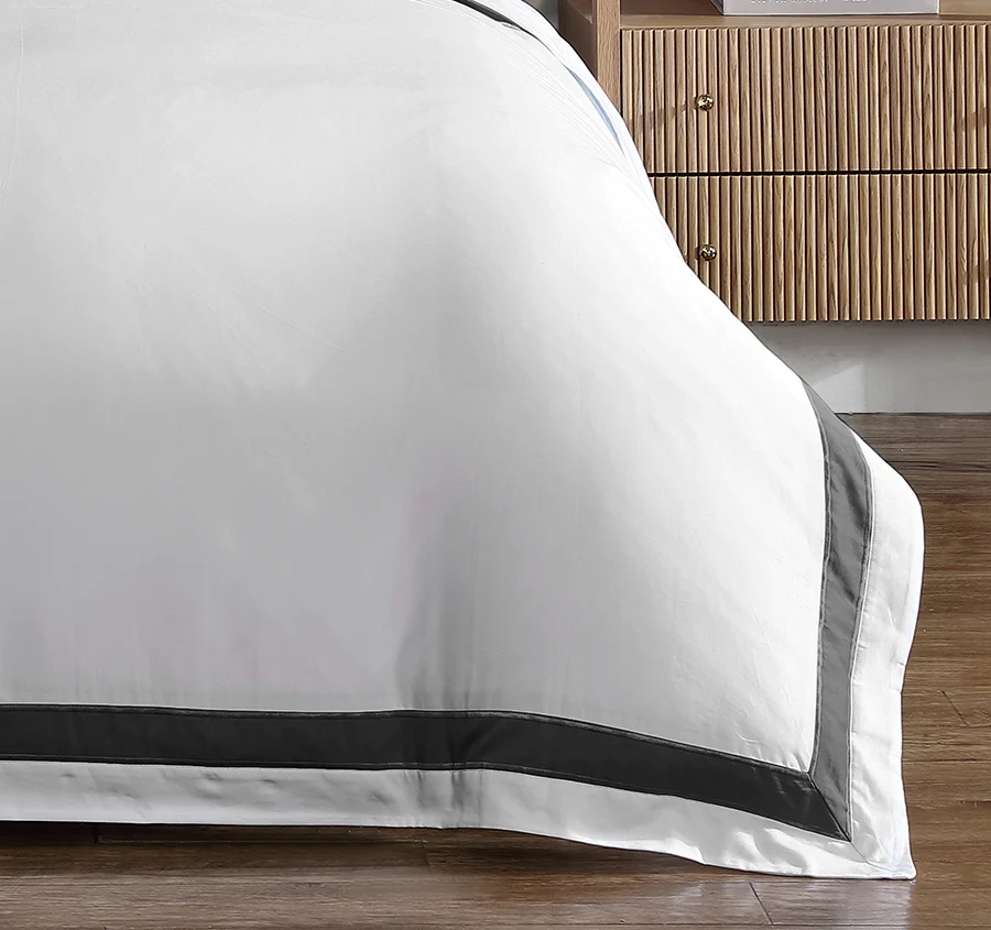 Bentley Quilt Cover Set Range Charcoal - Image 3