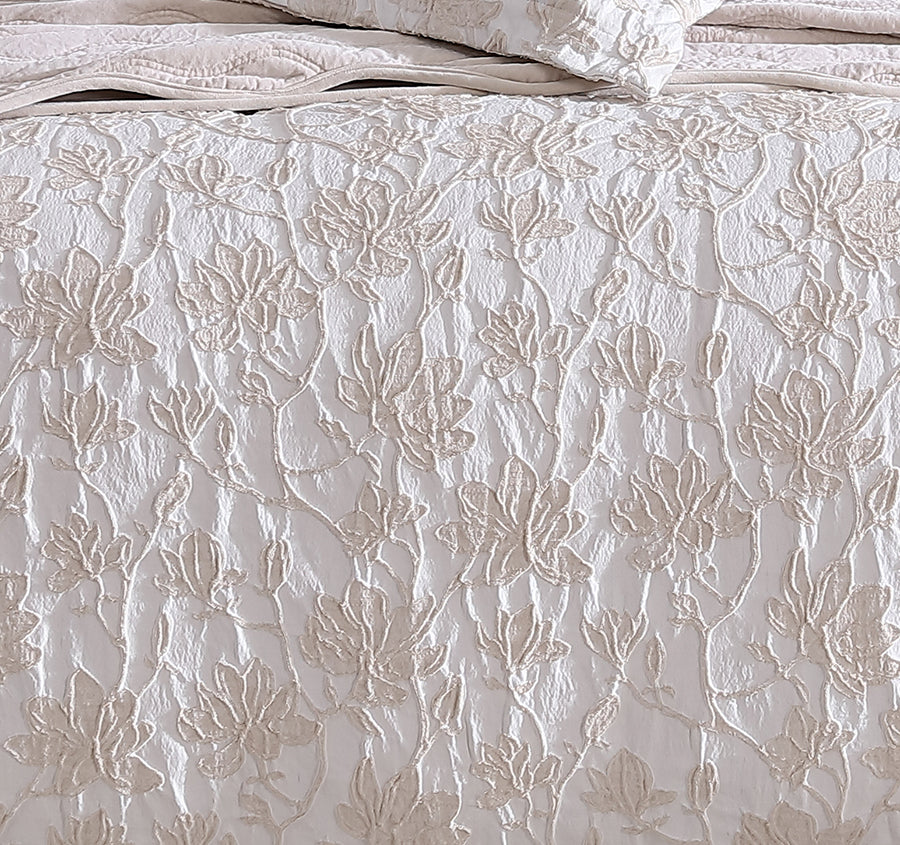 Bloom Quilt Cover Set Range Stone - Image 2