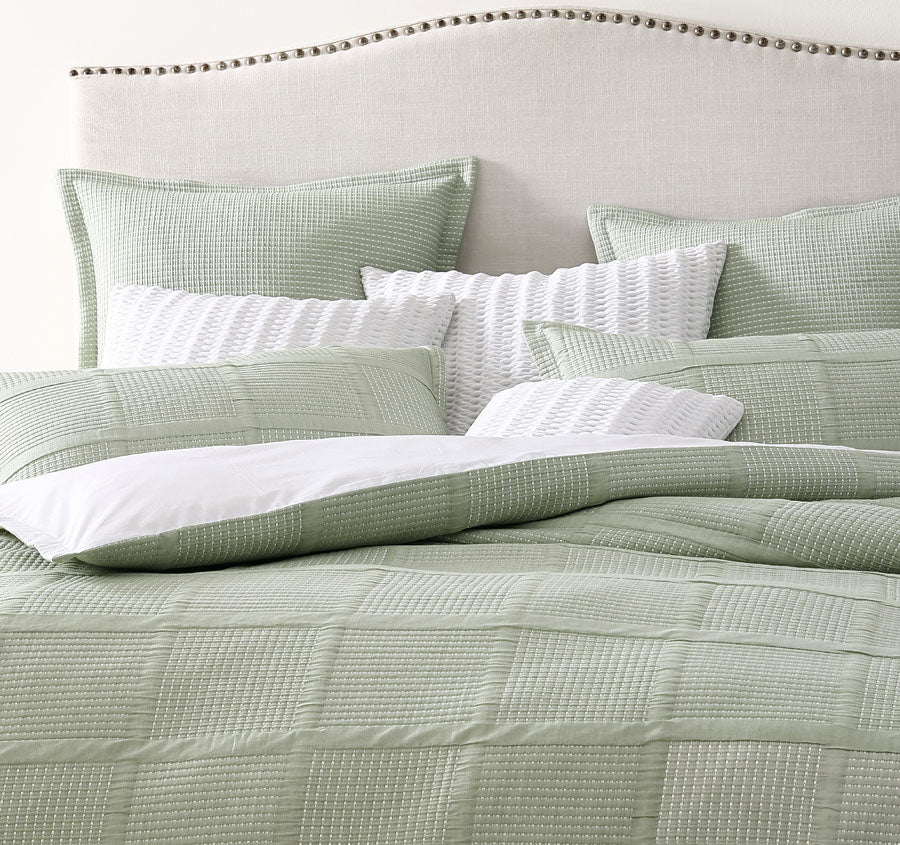 Bradshaw Quilt Cover Set Range Green - Image 3