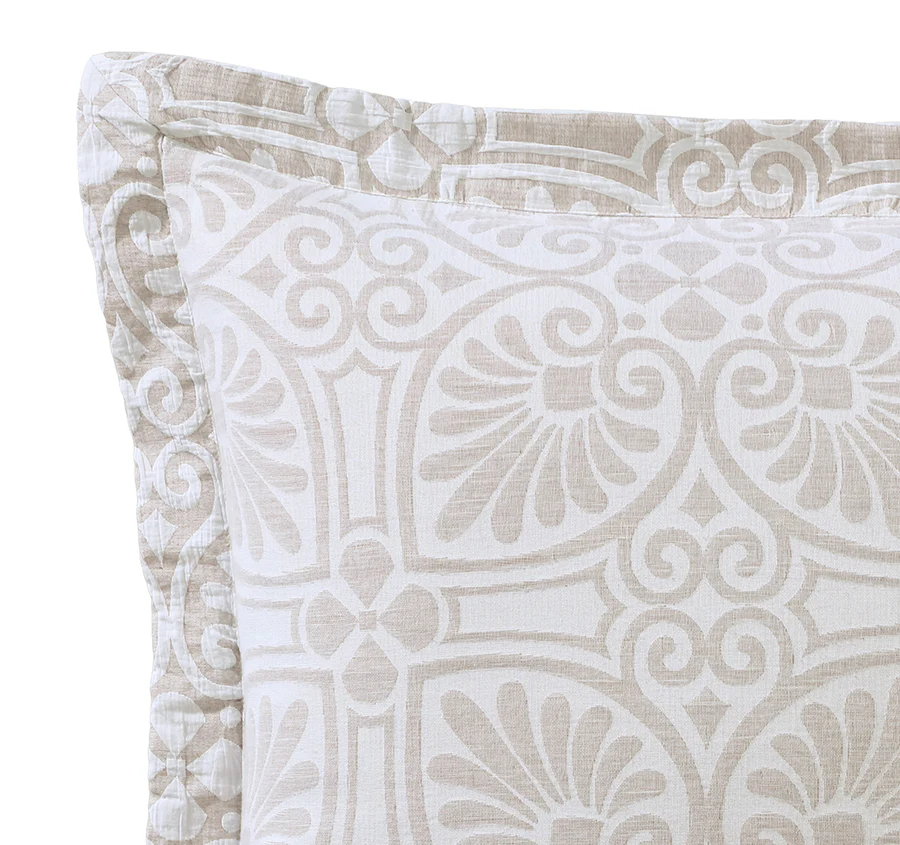 Dakota European Pillowcase Stone - Image 2