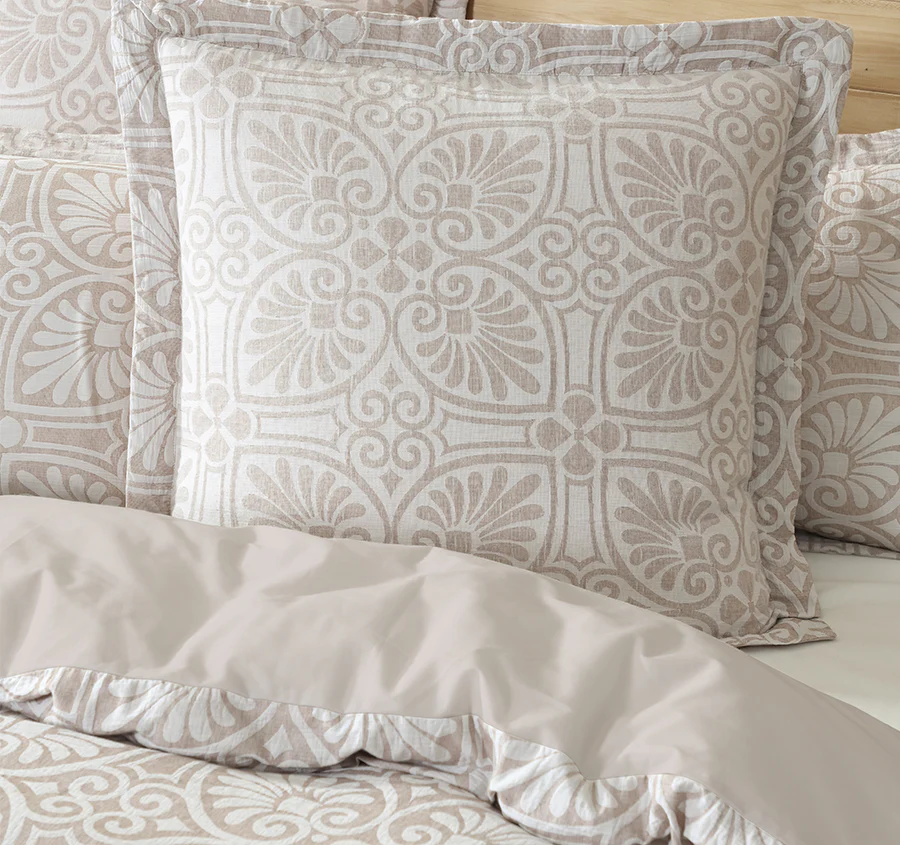 Dakota European Pillowcase Stone - Image 3