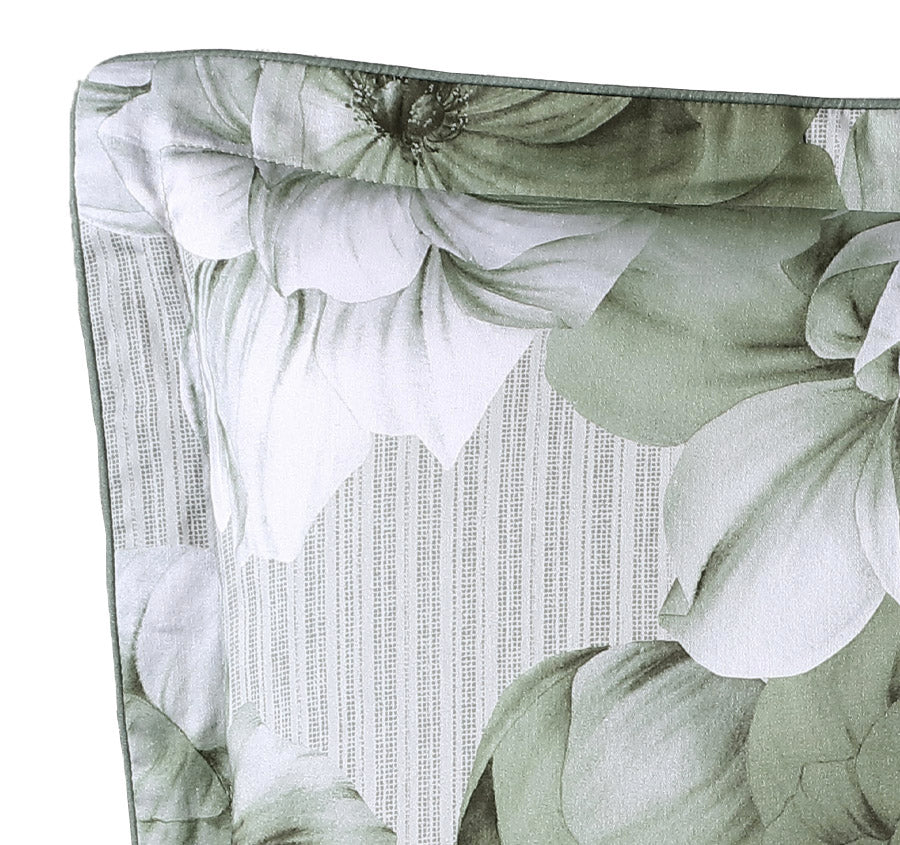 Hailey European Pillowcase Sage - Image 2