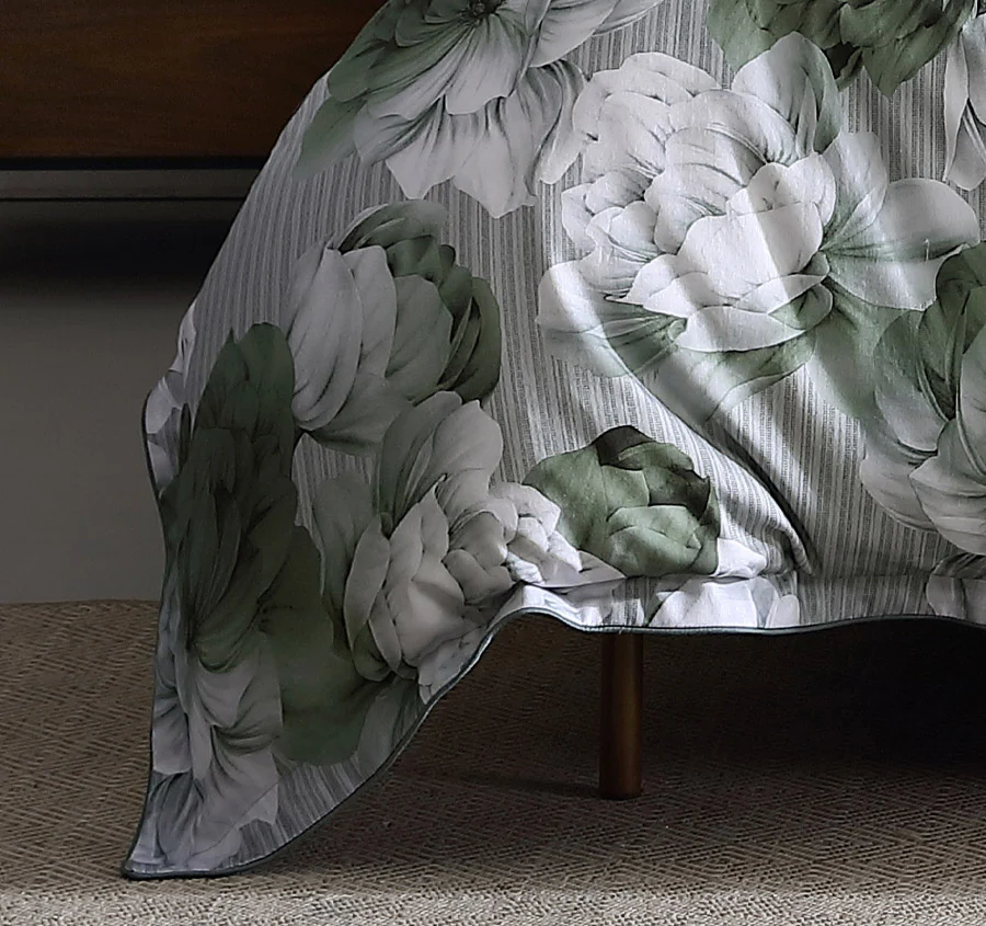 Hailey Quilt Cover Set Range Sage - Image 3