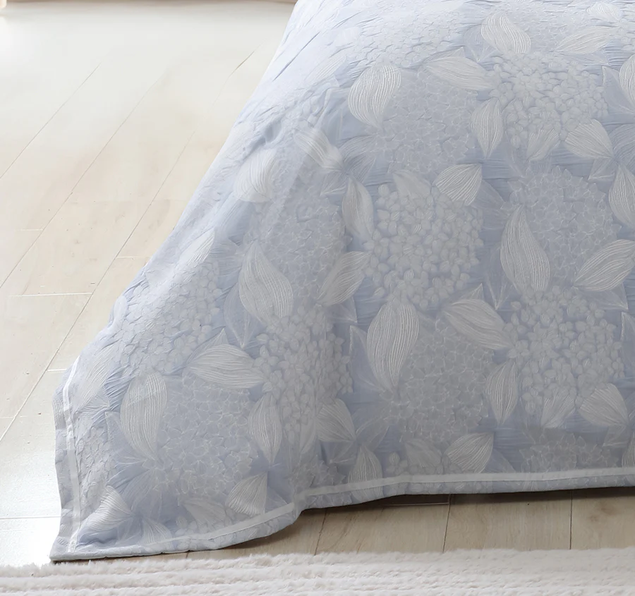 Hydrangea Quilt Cover Set Range Chambray - Image 3