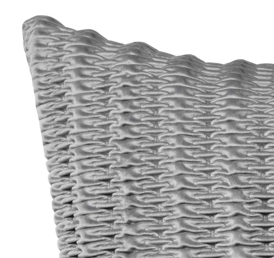 Loxton European Pillowcase Silver - Image 2
