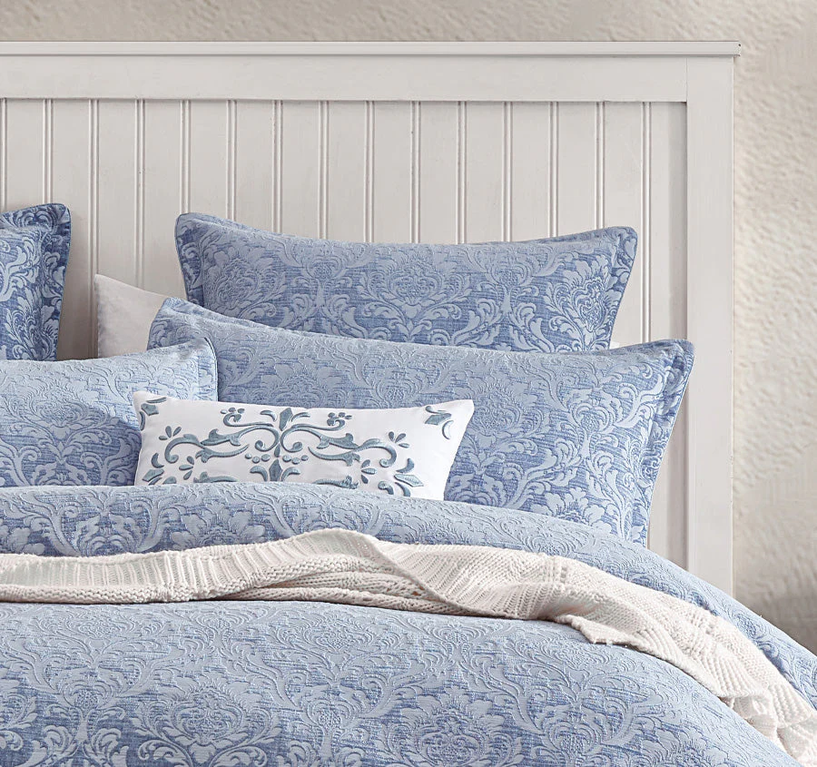 Monterey Quilt Cover Set Range Wedgewood - Image 4