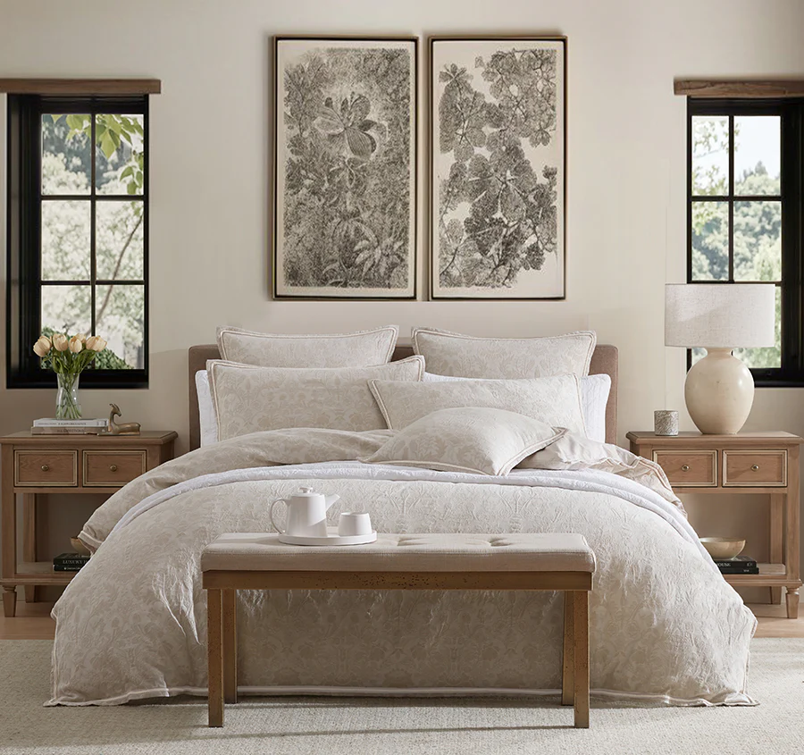 Savanna Quilt Cover Set Range Natural - Image 6