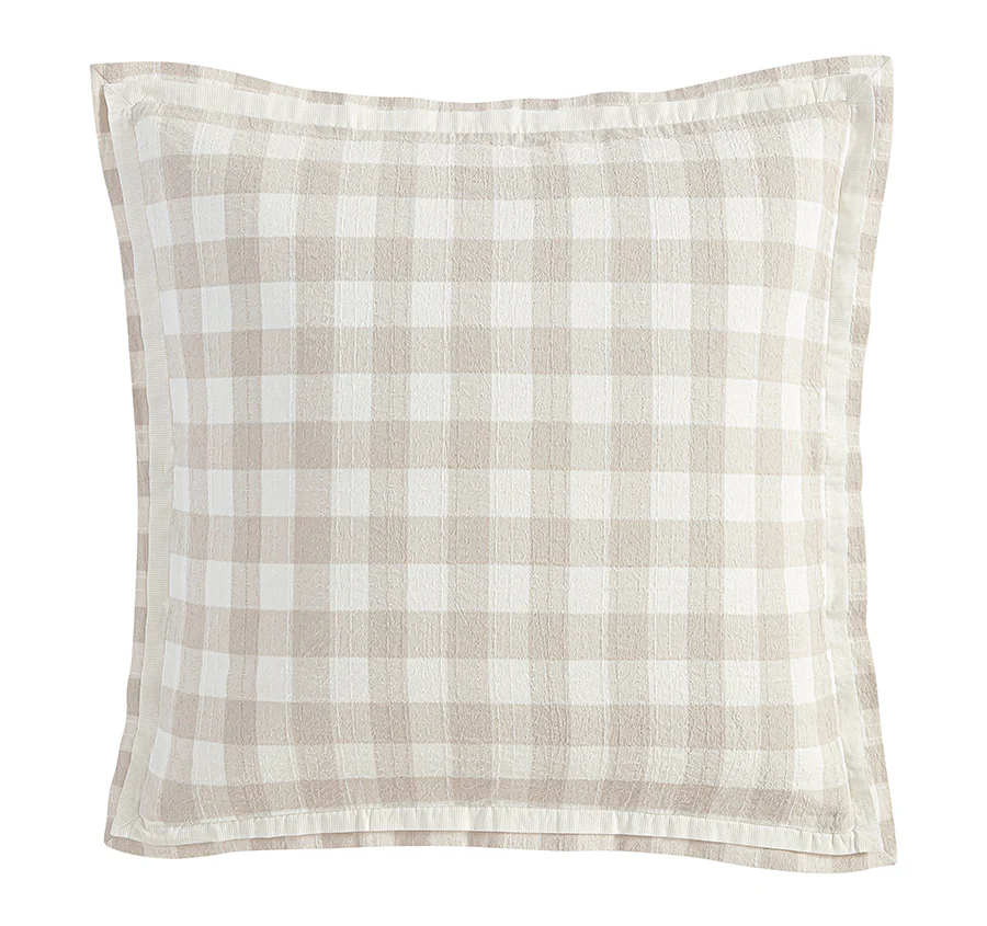 Waverley European Pillowcase Stone