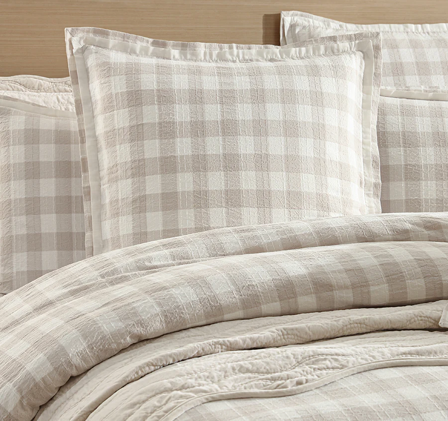 Waverley European Pillowcase Stone - Image 3