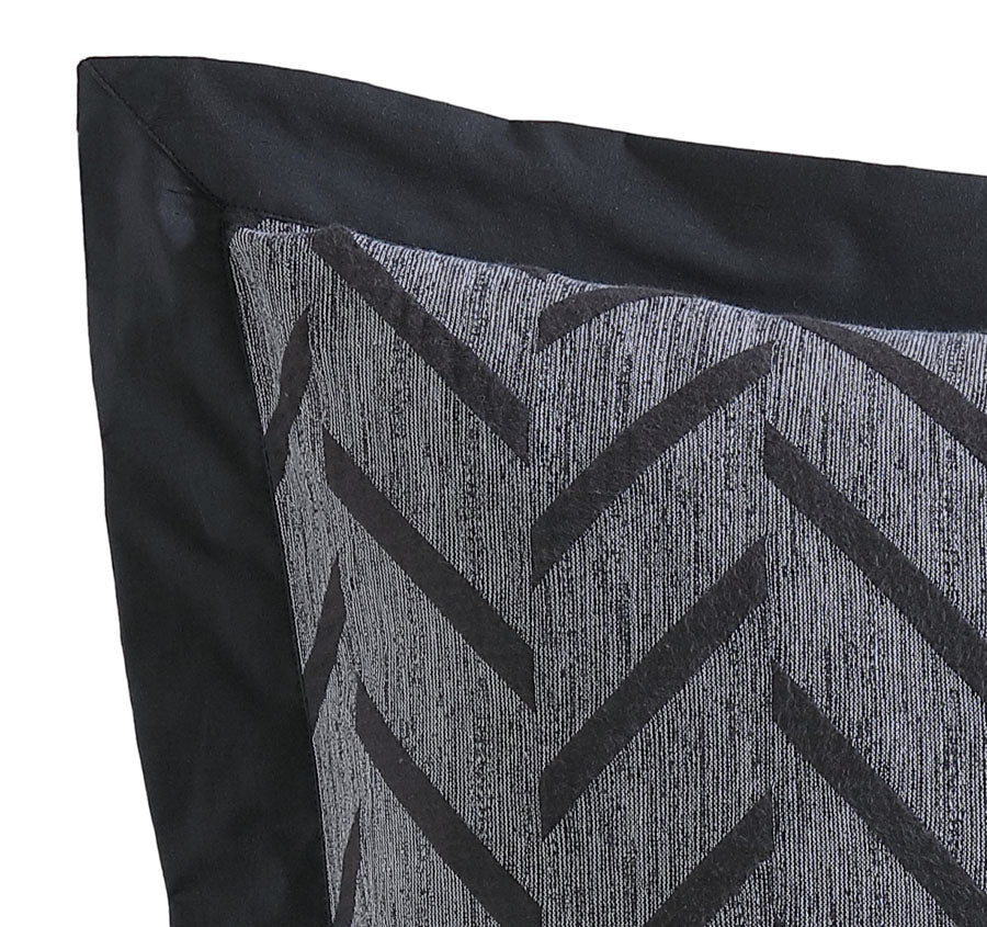 Westport European Pillowcase Charcoal - Image 2