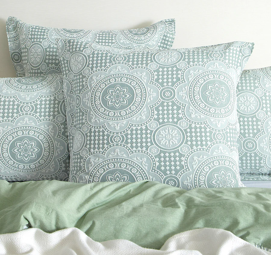 Rizz Quilt Cover Set Range Sage - Image 5