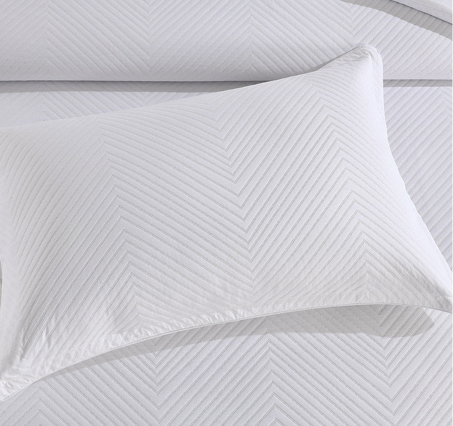 Atlantis Quilt Cover Set Range White - Image 4