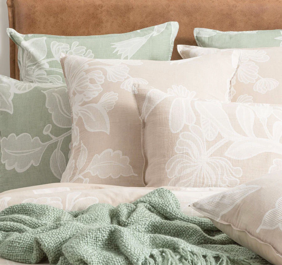 Bentley Quilt Cover Set Range Nude - Image 4