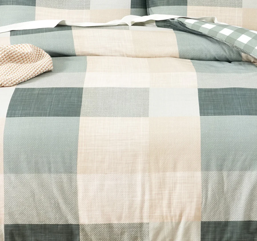 Cooper Checks Quilt Cover Set Range - Image 2