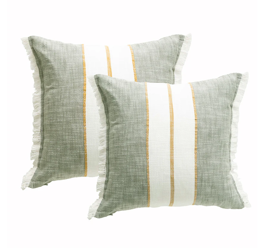 Darcy 50x50cm Filled Cushion Sage - Image 3