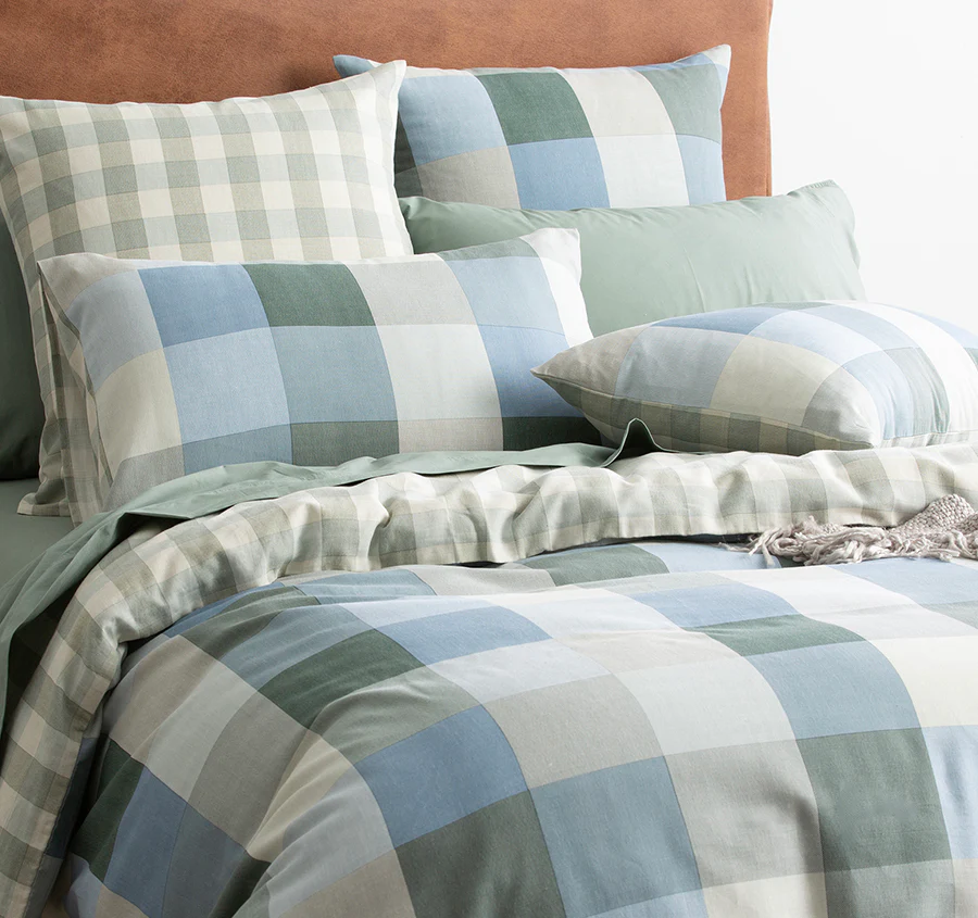 Jackson Checks Quilt Cover Set Range - Image 5