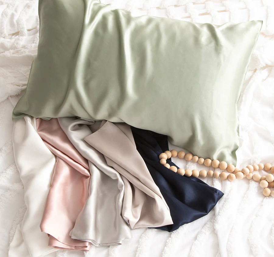 Mulberry Silk Standard Pillowcase Sage - Image 4
