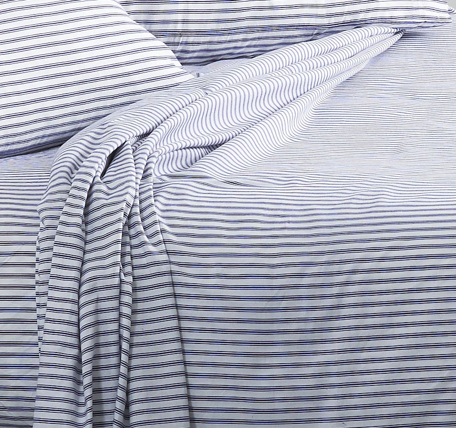 Classic Ticking Mega Sheet Set Range Navy - Image 3