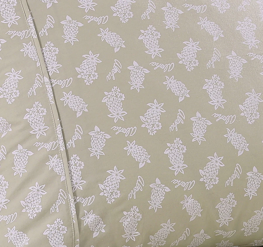 Aloha Pineapple Sheet Set Range Sage - Image 2