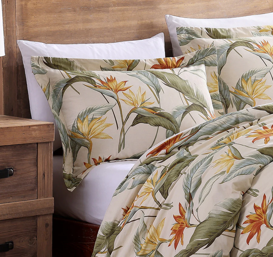 Birds Of Paradise Quilt Cover Set Range Ivory - Image 4