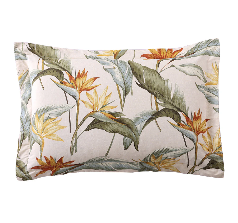 Birds Of Paradise Quilt Cover Set Range Ivory - Image 6