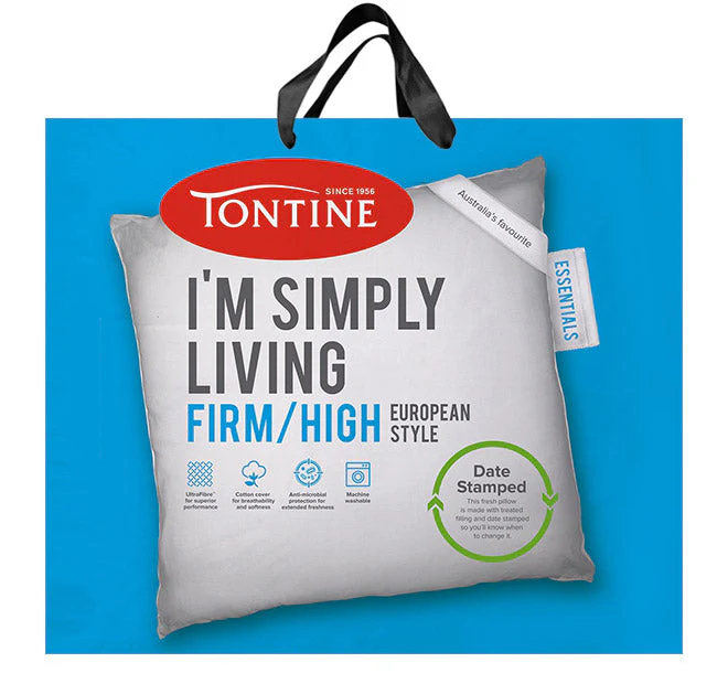 I'm Simply Living European Pillow