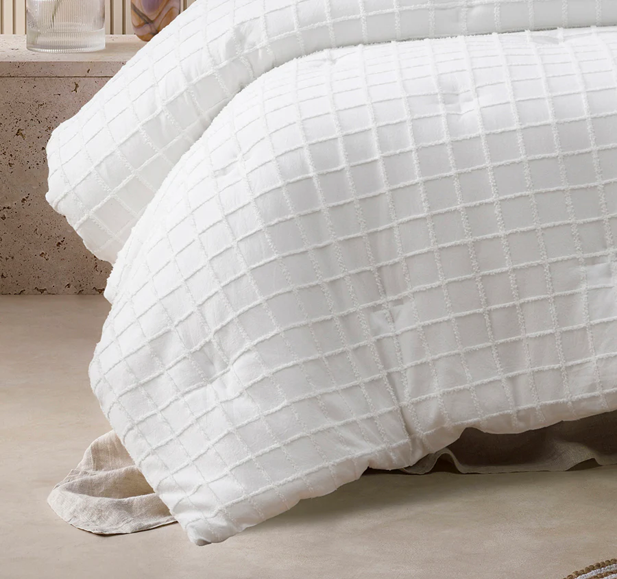 Parquet Comforter Set Range White - Image 3